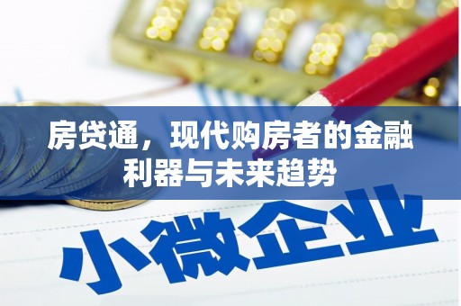 靖宇房贷通，现代购房者的金融利器与未来趋势