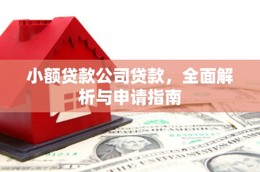 靖宇小额贷款公司贷款，全面解析与申请指南