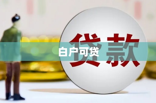 靖宇白户可贷