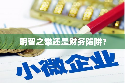 靖宇明智之举还是财务陷阱？
