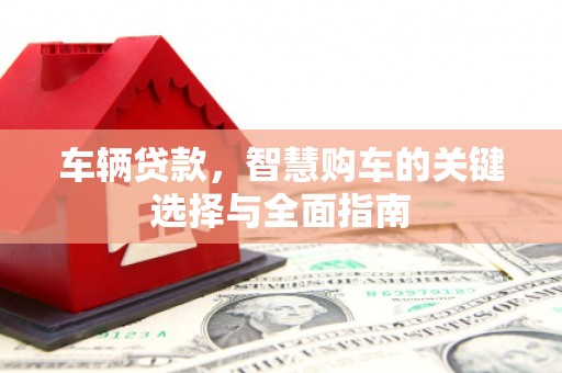 靖宇车辆贷款，智慧购车的关键选择与全面指南