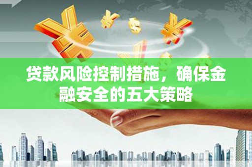 靖宇贷款风险控制措施，确保金融安全的五大策略