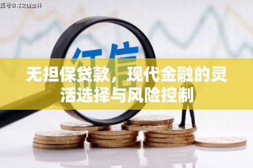 靖宇无担保贷款，现代金融的灵活选择与风险控制
