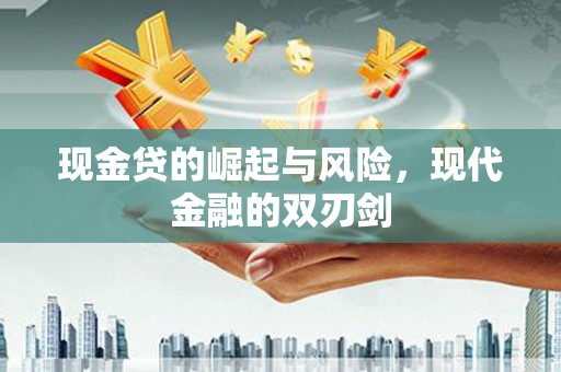 靖宇现金贷的崛起与风险，现代金融的双刃剑