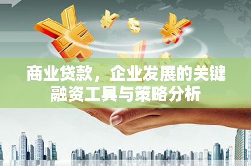 靖宇商业贷款，企业发展的关键融资工具与策略分析