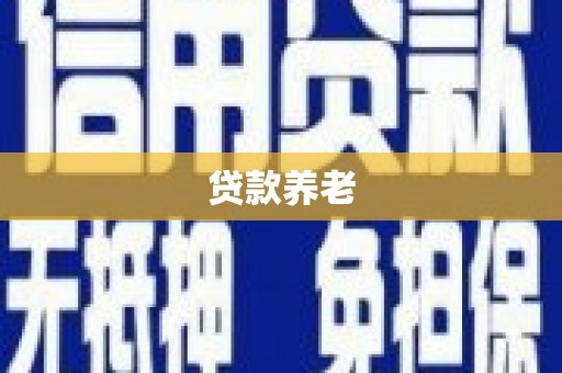 靖宇贷款养老