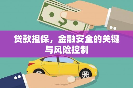 靖宇贷款担保，金融安全的关键与风险控制
