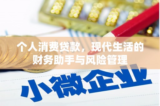 靖宇个人消费贷款，现代生活的财务助手与风险管理