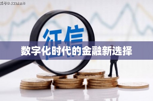 靖宇数字化时代的金融新选择