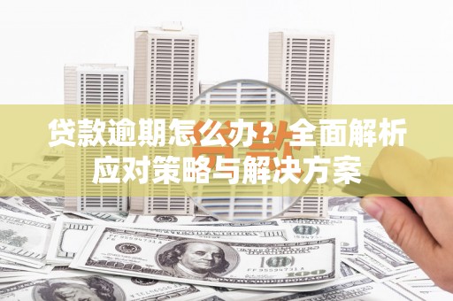 靖宇贷款逾期怎么办？全面解析应对策略与解决方案